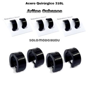 ARITOS CUBANOS X 12 PARES