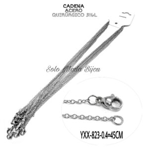 CADENA ACERO QUIRÚRGICO 316L