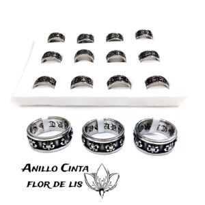 Anillo macizo x caja