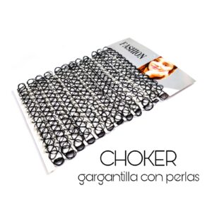 BLISTER DE CHOKER CON PERLA