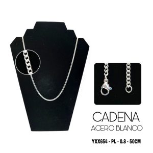 CADENA ACERO BLANCO