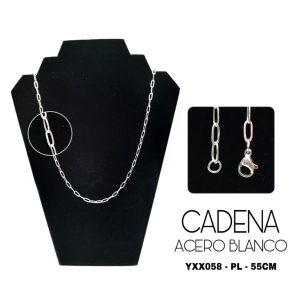 CADENA ACERO BLANCO