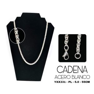 CADENA ACERO BLANCO