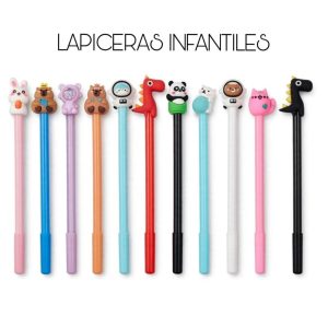 LAPICERA DE PERSONAJES INFANTIL