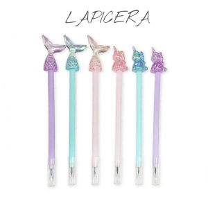 LAPICERA COLA DE SIRENA & UNICORNIO
