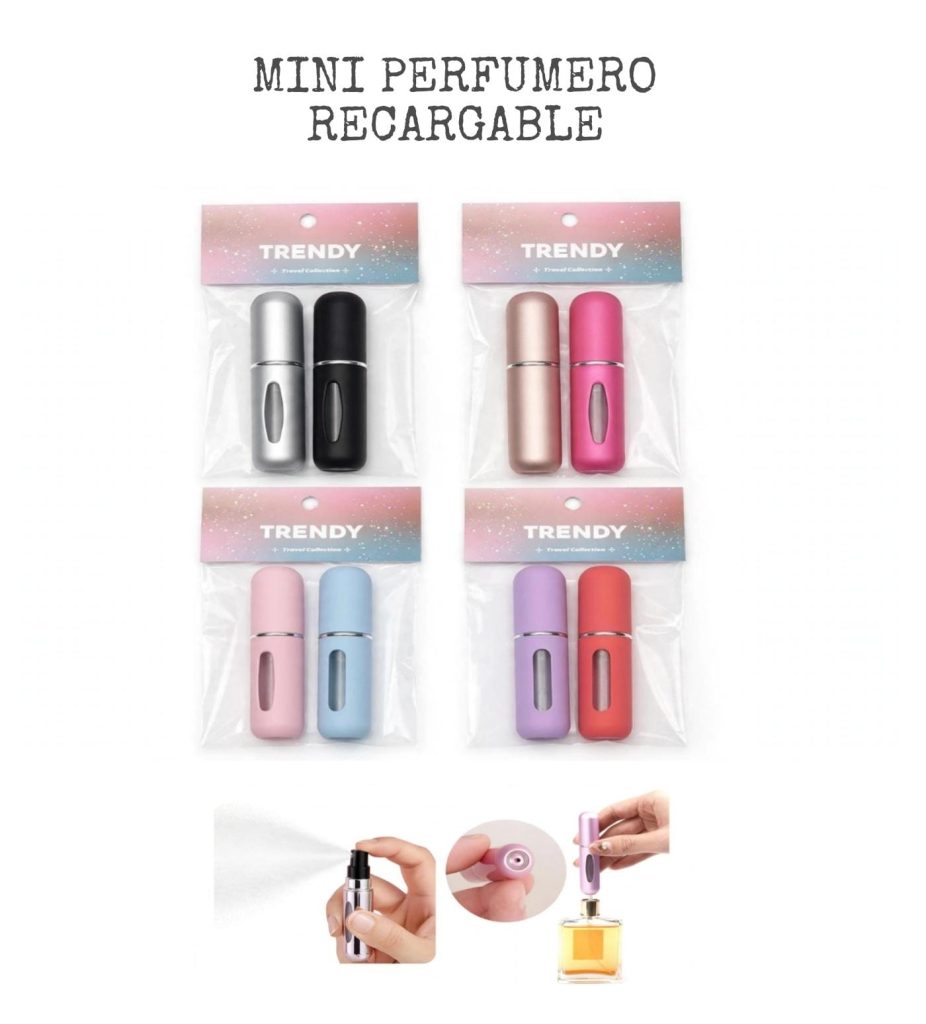MINI PERFUMERO RECARGABLE