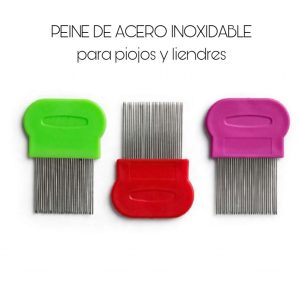 PEINE DE ACERO INOXIDABLE PARA PIOJOS & IIENDRES