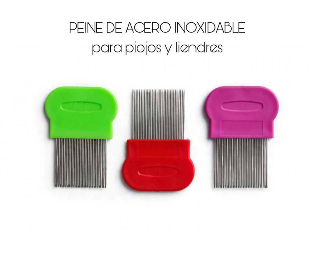 PEINE DE ACERO INOXIDABLE PARA PIOJOS & IIENDRES